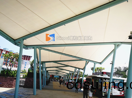 如(ru)何(he)設計(ji)好膜結構遮陽棚(peng)‍？