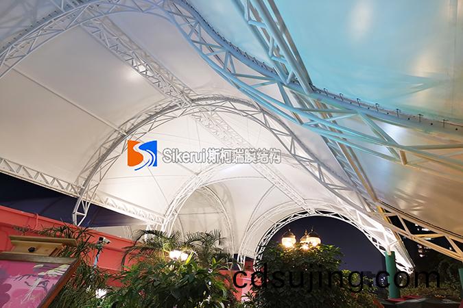 華(hua)僑城商(shang)業街膜(mo)結(jie)構(gou)項(xiang)目(1)