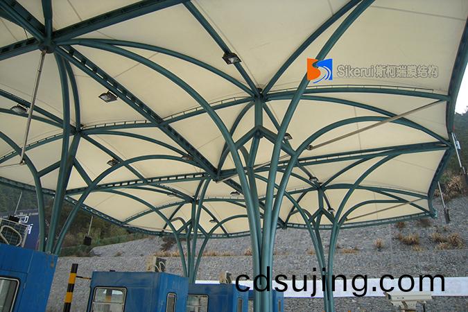 湯口收(shou)費(fei)站膜(mo)結構(gou)項(xiang)目(mu)