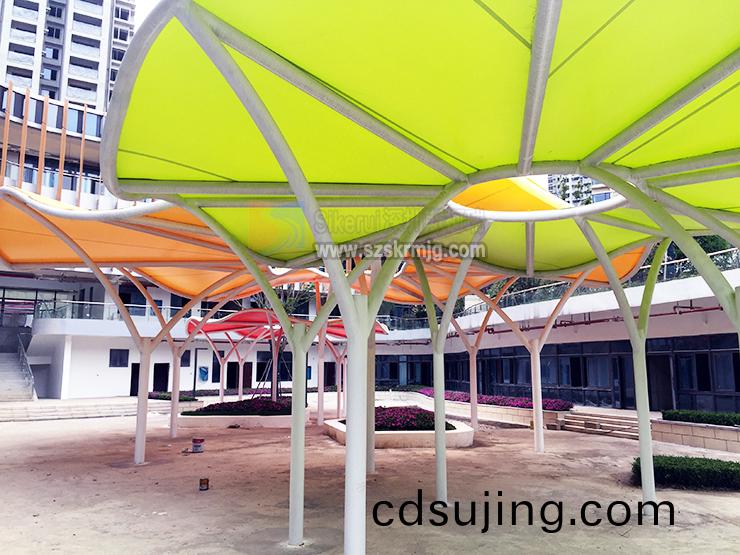 長沙萬(wan)科(ke)魅(mei)力(li)之城(cheng)景(jing)觀膜(mo)